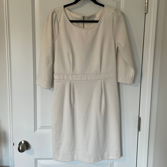 Banana Republic Factory winter white dress - Picture 1 of 5